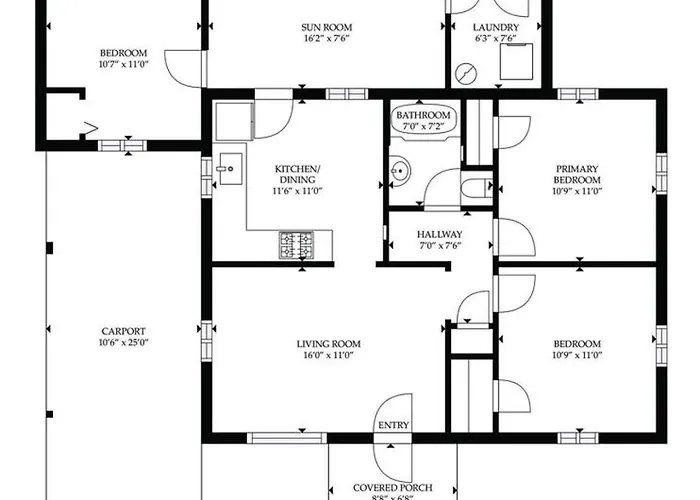 Holiday home Near Tmc, Central, 3 Bedroom And 1 Ba, Fenced Yard
